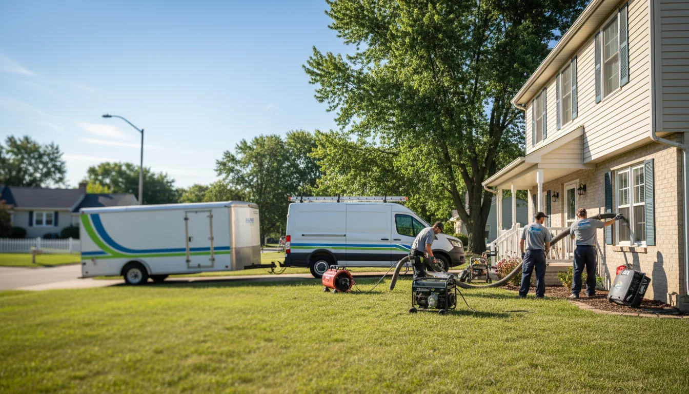Flooded Basement Restoration And Cleanup With Repair in Ulen, MN near me